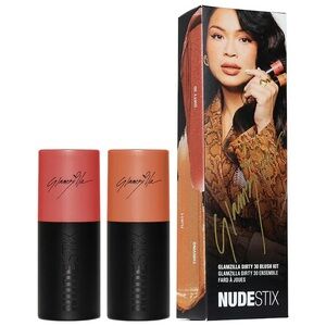 NUDESTIX Blush Duo — Coral & Peach Cream Sticks NEVER USED